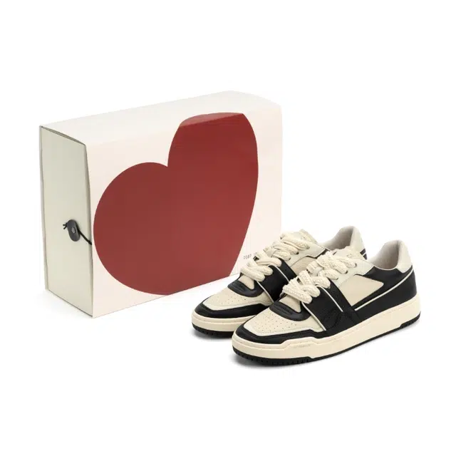 FOOT INDUSTRY 90s Trainer Black White