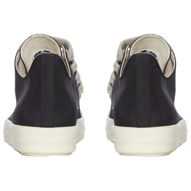 Rick Owens DRKSHDW Low Top Lace-Up Sneakers Black