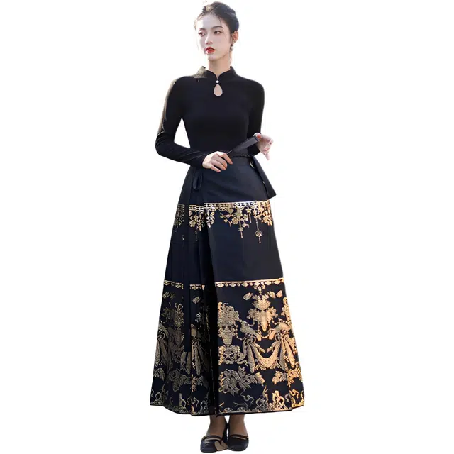 荟萃阁 舒适休闲百搭时尚裙装套装 女款