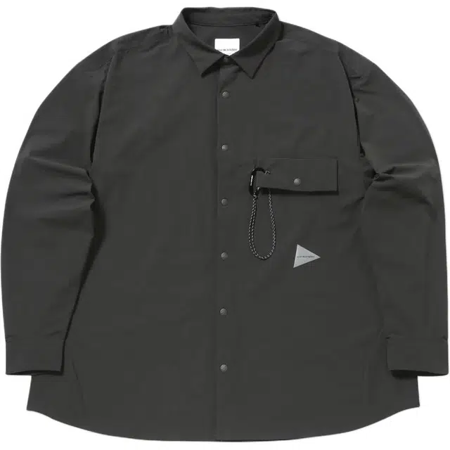 and wander FW25 light w cloth shirt