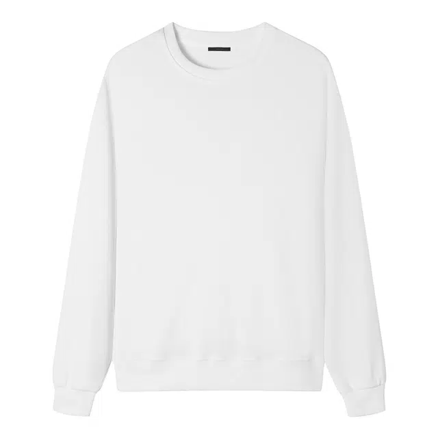 太子龍 纯棉圆领宽松大码休闲运动外套加绒加厚美式潮流上衣长袖卫衣 男款