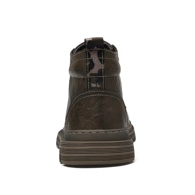 八哥 时尚舒适简约个性 短筒 马丁靴 男女同款