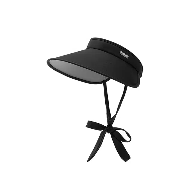 雅鹿优选 夏日防紫外线度假空顶可扎马尾太阳帽无痕轻薄可折叠 锦纶  防晒帽  男女同款情侣款