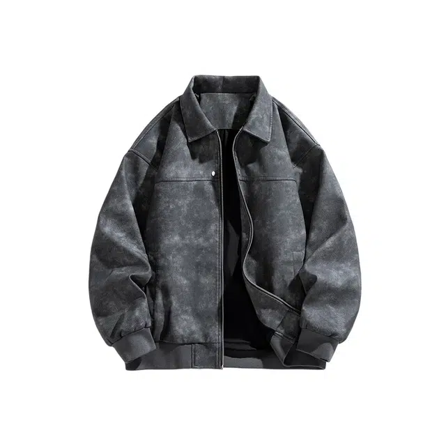 顶峰保罗 美式复古潮牌宽松简约百搭夹克外套 男女同款