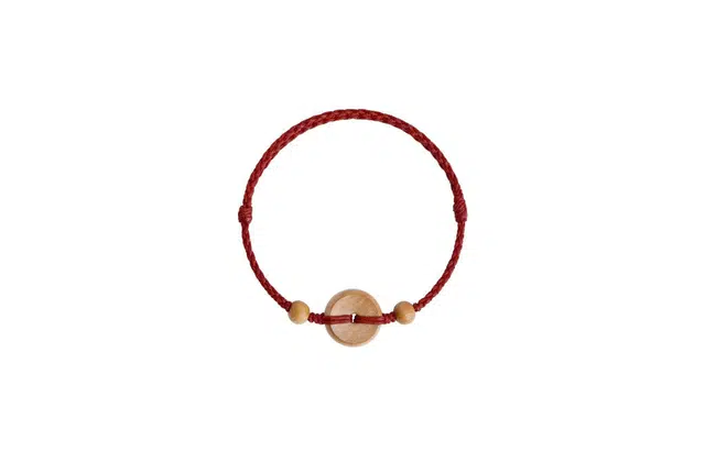 迎百宝 顺遂好运 平安扣新国潮 复古招财转运 檀木 手绳 男女同款情侣款