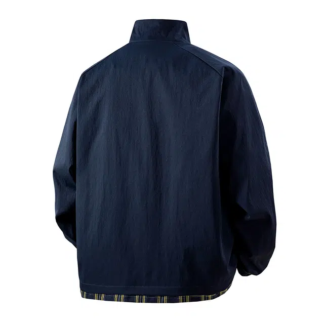 虫小绿 美式时尚经典简约百搭潮流基础纯色简洁宽松个性高级感无性别主义休闲日常青春活力舒适户外防风外套夹克 男女同款