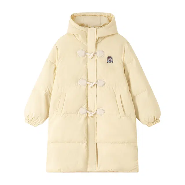 哒头下雨不愁 韩系冬季学院风小个子中长款舒适休闲棉衣外套棉服 女款