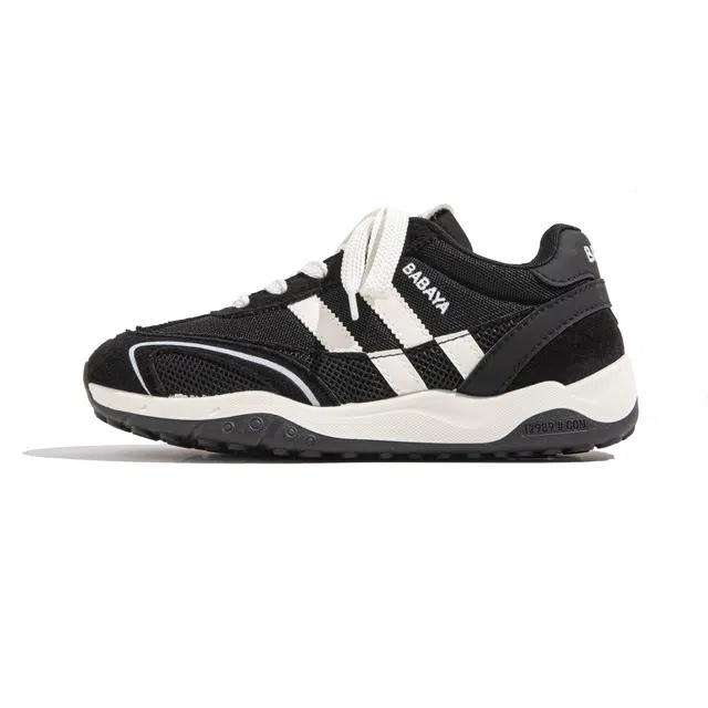 芭芭鸭 复古美式港风厚底 耐磨 低帮 德训鞋 女