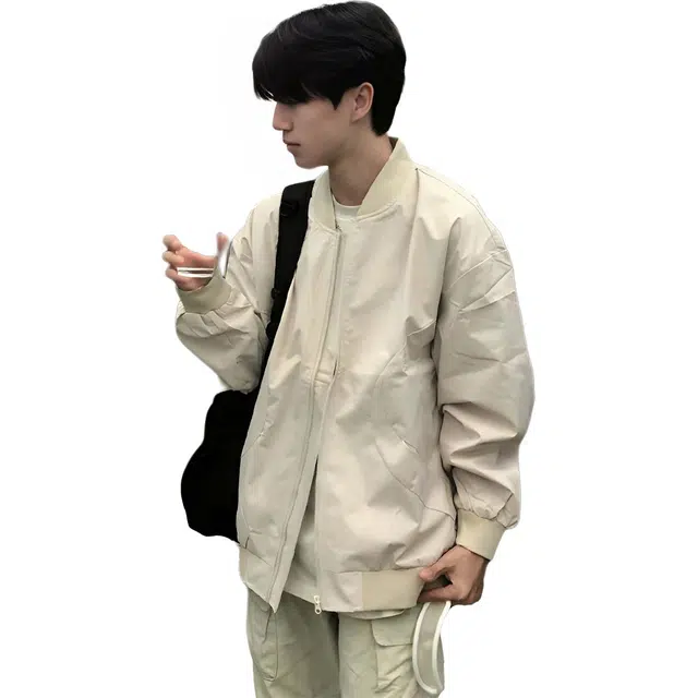 徐百货 美式痞帅高级感飞行员夹克外套 男女同款