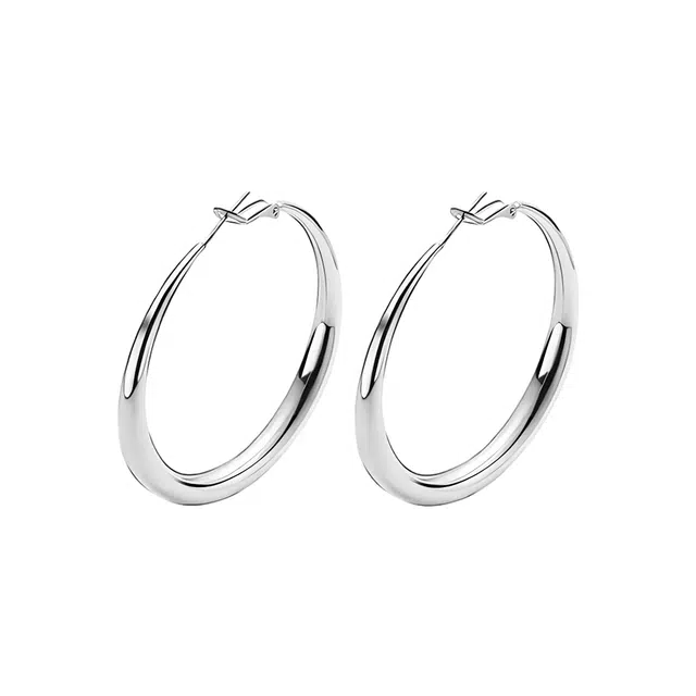 饰伴 圆圈新中式国潮轻奢时尚高级浪漫 小众独特众设计日常百搭 #好运 合金 耳环 女款