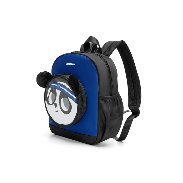 乔丹 童趣可爱 织物 宝宝双肩包 小号 中小童 黑色