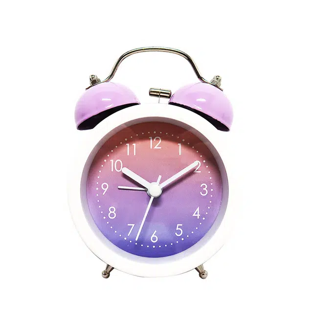 三木 儿童夜光大音量学生床头钟 石英机芯 闹钟 男女同款