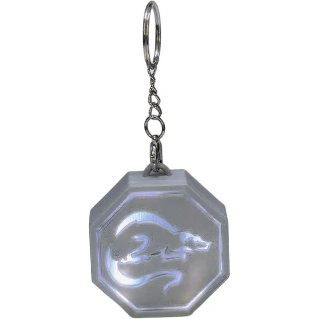 夕唐 十二生肖触碰发光符石钥匙扣挂件挂饰  其他静态模型