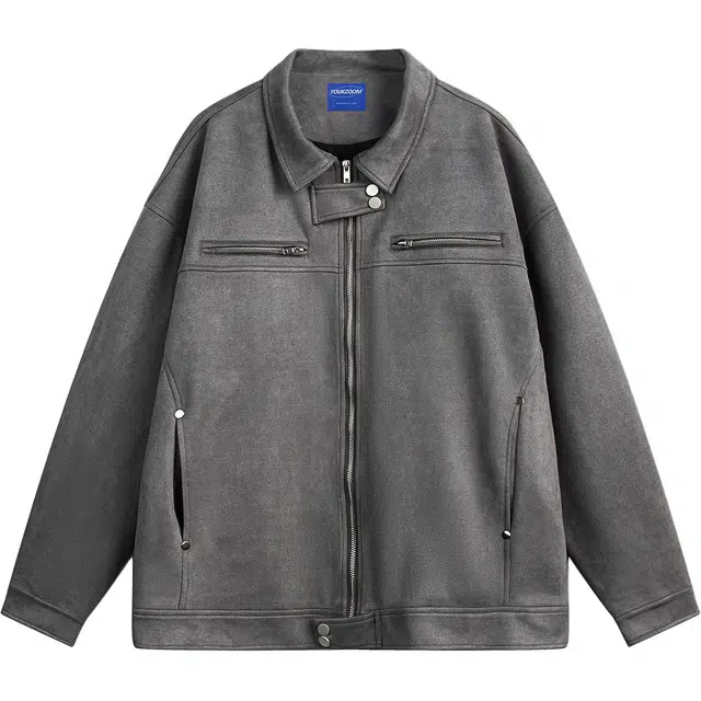 太子龍 美式潮牌宽松百搭夹克外套 男女同款