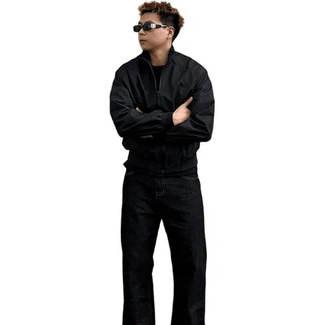 单爵 立领三防飞行外套男款秋高级感美式夹克 男女同款