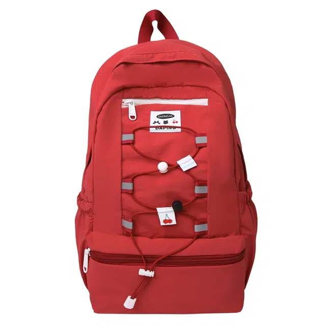 笛贝嘉 大容量高颜值百搭通勤 尼龙 双肩包 常规 男女同款情侣款 多色