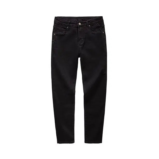 吉肯蒂 潮牌百搭秋冬水洗高级修身小脚弹力牛仔裤 男款