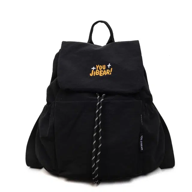 森马 小众简约时尚百搭外出旅游通勤小背包 牛津布 双肩包 常规 男女同款情侣款 黑色/白色/黄色/紫色/红色