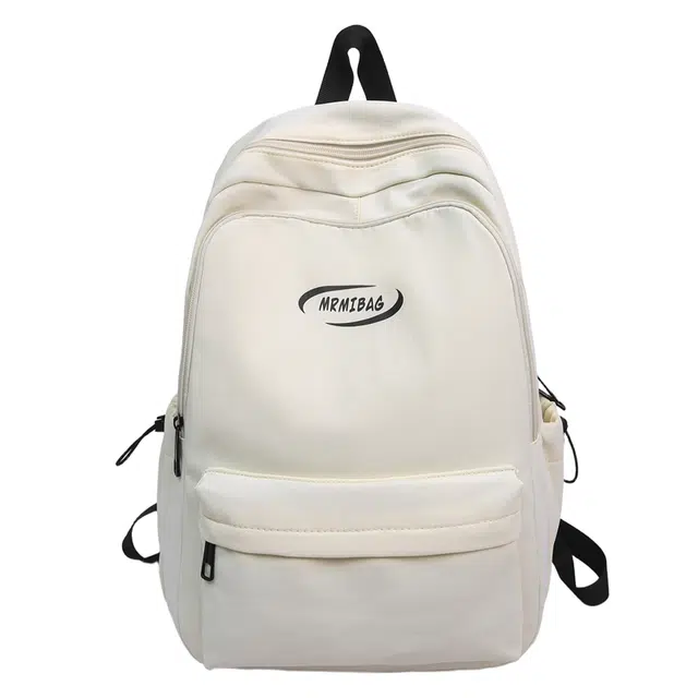 蔻蒂熊 大容量书包男高中生电脑旅行背包潮学院时尚百搭 涤纶 双肩包 常规 青少年 白色/黑色/粉色/卡其色/蓝色