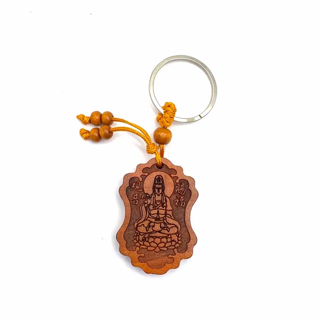 弘浪 雕刻出入平安汽车内饰木雕随身小配件国潮盘玩中式小众吉祥如意招财纳福 平安顺遂#好运#平安 桃木 挂件 男女同款情侣款