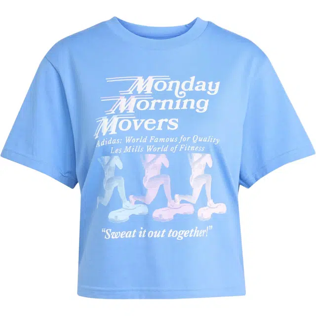 adidas LES MILLS Movers Graphic logo SS25T