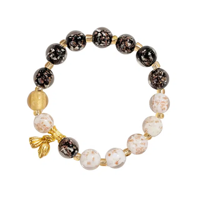 【招财纳福 平安无忧】 百慕眸 日进斗金 新中式 古风文玩珠串 小众设计高级感 手饰 琉璃 手串 男女同款情侣款