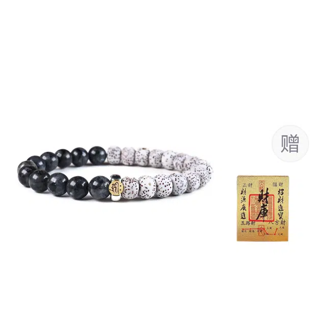 絮物 【八大守护神】轻奢高级感新中式念珠国潮文玩万事顺遂佛光庇护小众设计盘玩#好运 星月菩提 手串 男女同款情侣款
