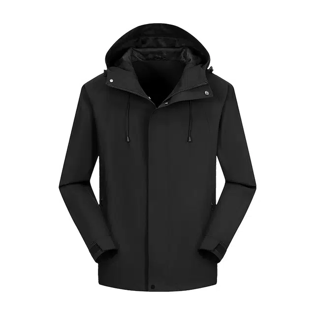 稻草人  舒适户外运动潮牌拼接 冲锋衣 男女同款