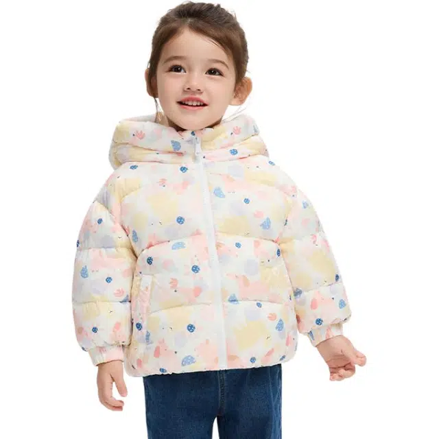 鸭鸭羽绒服 百搭时尚长袖 儿童款