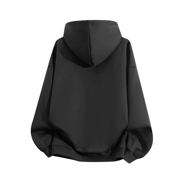 红蜻蜓 美式高街复古仿刺绣卡通设计感数字字母印花宽松百搭舒适防风保暖休闲棒球服外套卫衣 男女同款