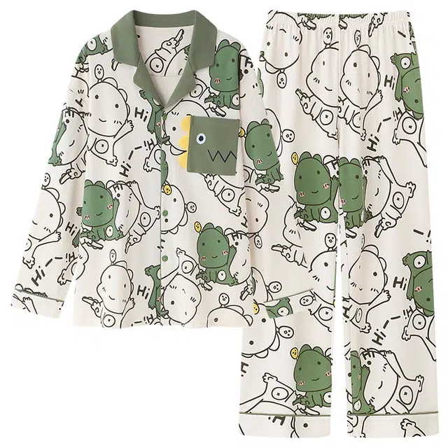 顶瓜瓜 家居男舒适面料时尚设计休闲服睡衣套装 男款