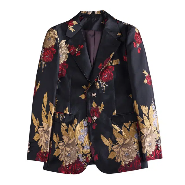 太子龍 时尚潮流刺绣西装 男款