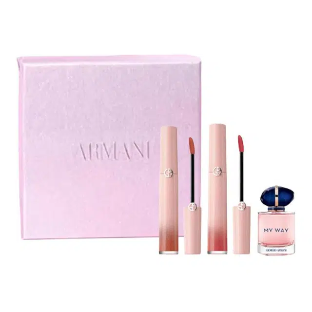 阿玛尼 七夕限定一见倾心礼盒彩妆套装 自然气色