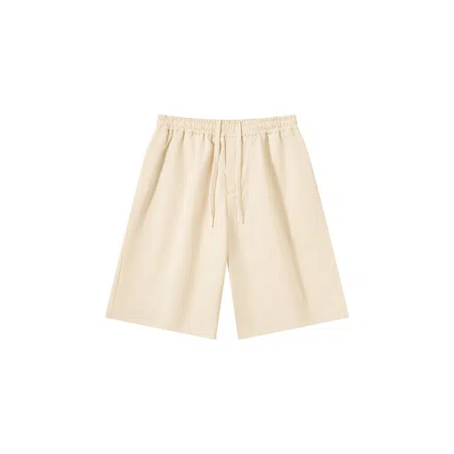 棉的美学 美式复古潮流直筒百搭运动工装短裤 男女同款