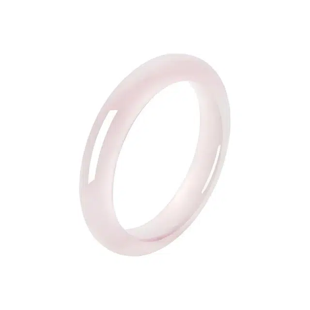 好银坊 扶摇桃花贵妃新中式芙蓉粉甜美蜜桃冻恋爱转运恋爱磁场轻奢高级感显白百搭#好运天然 粉水晶 手镯 女款