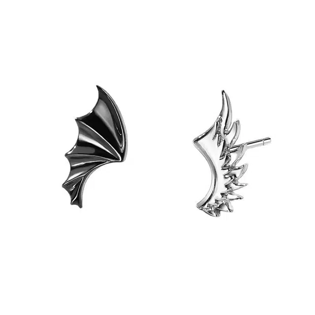 Angel & Demon Wings Stud Earrings