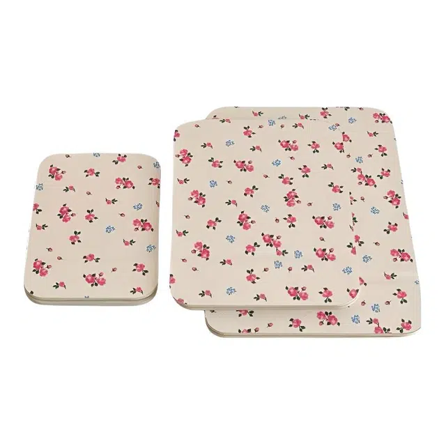 格安诺 少女心碎花折叠镜化妆镜随身旅行便携学生宿舍梳妆台式可立小镜子 化妆镜 折叠镜随身小镜