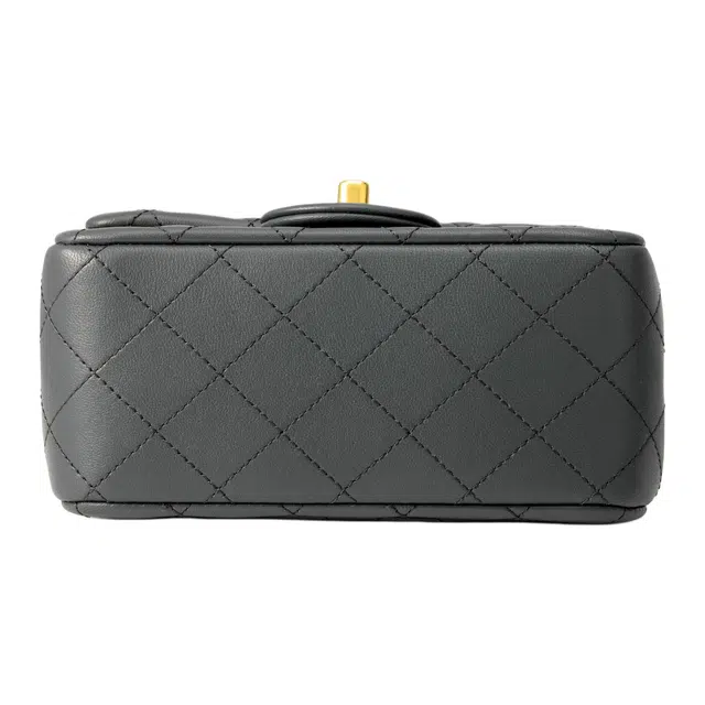 CHANEL 23K Small Gold Ball Flap Bag