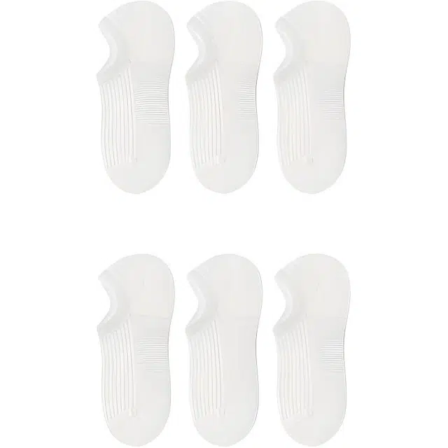 妮轻 超薄款隐形防滑纯色简约船袜 女款