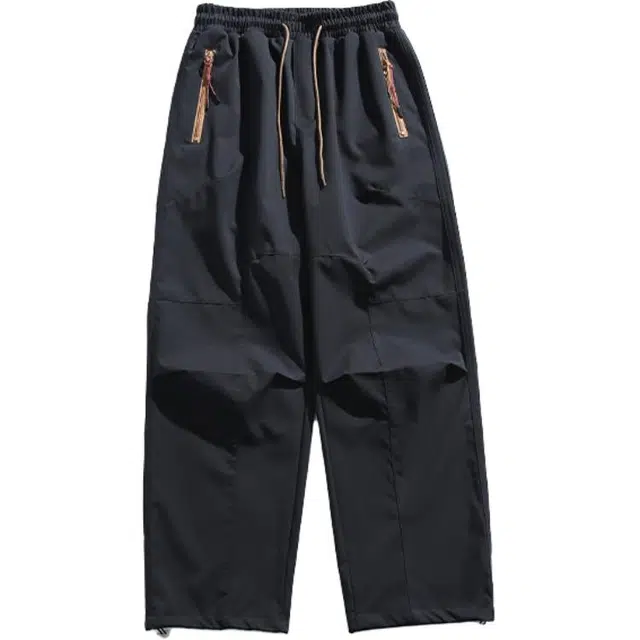 奇迹街区 潮牌日系直筒裤复古宽松高街休闲裤 男女同款