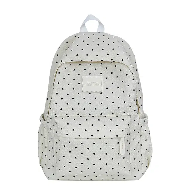 草丛喵喵喵 轻便清新时尚百搭 尼龙 双肩包 女款 多色