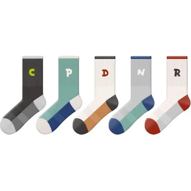 棉奇熊 透气时尚亲肤柔软袜子儿童款