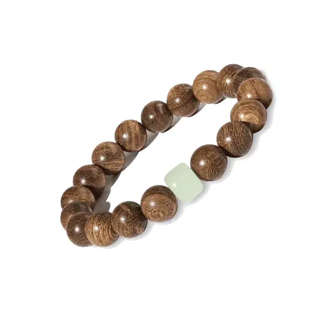 良辰缘 【转运珠】新中式国潮复古文玩佛珠招财纳福顺遂招财转运珠#好运 金丝檀木 手串 男女同款情侣款