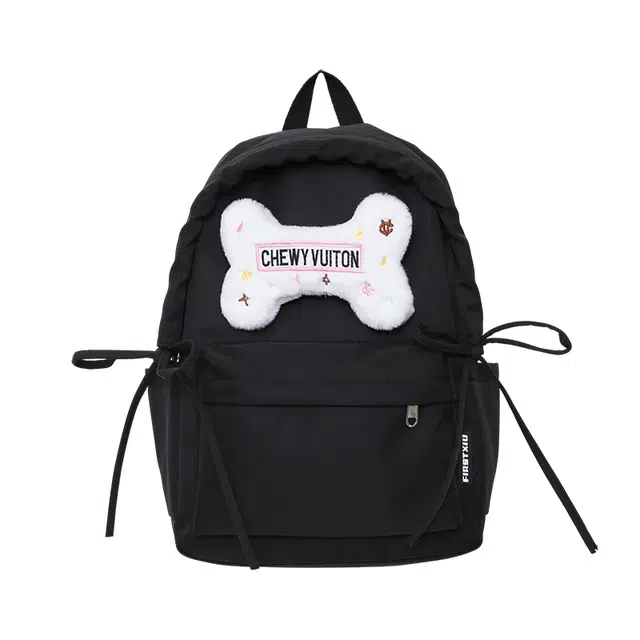 森马 中学高中大学简约百搭宝藏背包 尼龙 双肩包 男女同款情侣款 多色