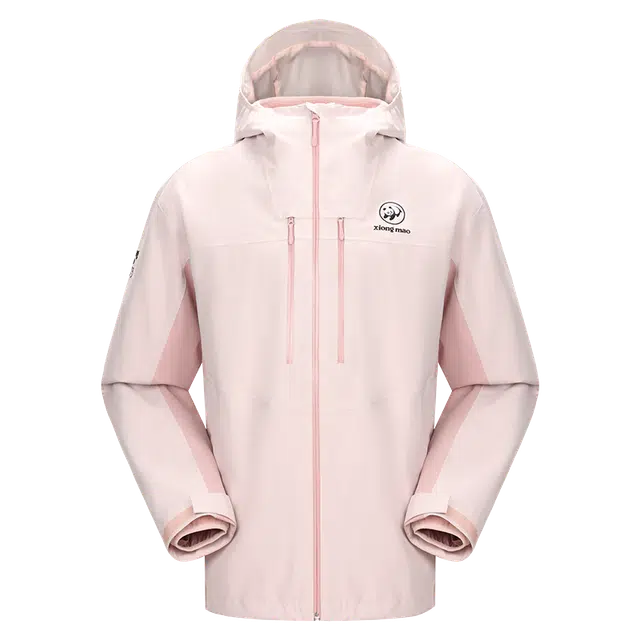 熊猫  自在玩系列 户外徒步硬核防护防水透湿防风耐磨蓄温保暖抓绒内胆透气  徒步户外远足 防水防风透气耐磨保暖冲锋衣 男女同款