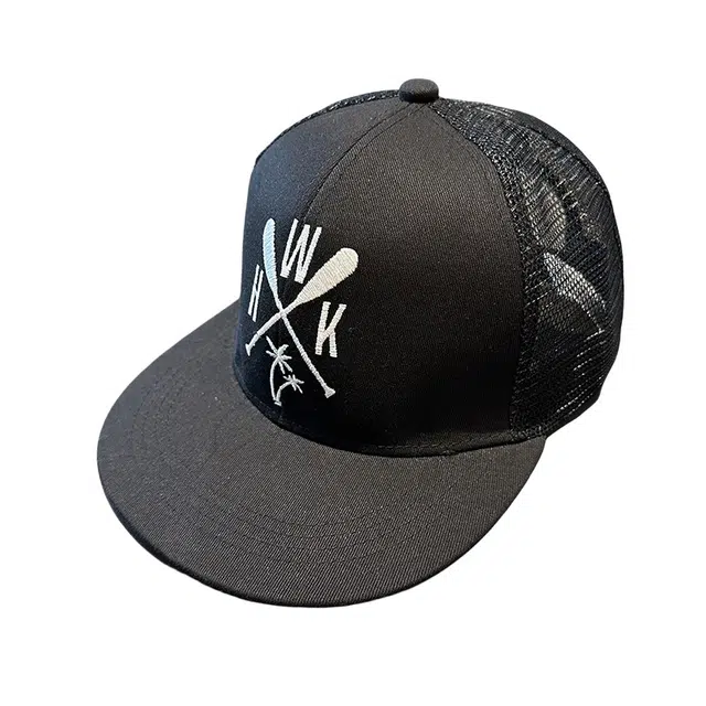 钓鱼熊 网眼款嘻哈帽防晒遮阳大头围学生 棉 棒球帽 男女同款情侣款