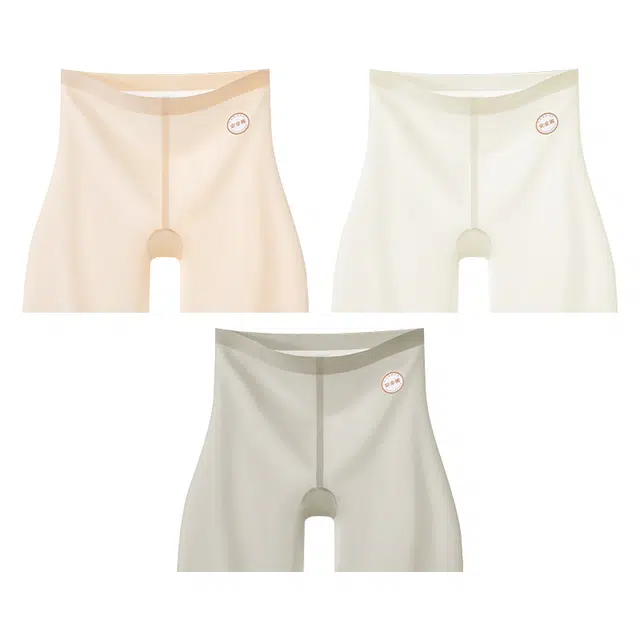 二三二三 隐形无痕舒适亲肤透气防夹臀日常百搭简约平角内裤 女款
