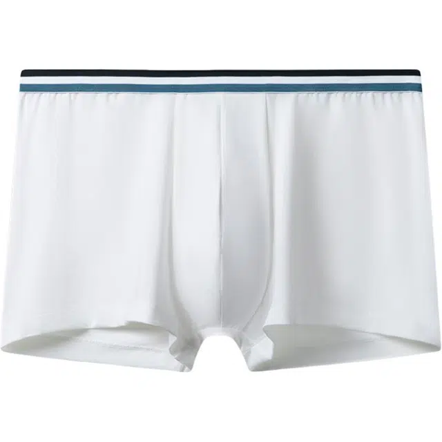 舒雅 男士莱赛尔棉亲肤透气中腰平角内裤 男款