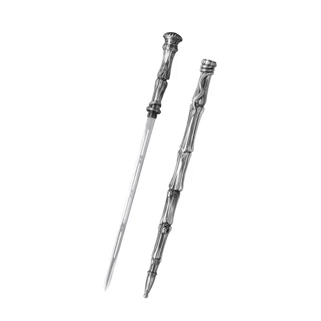 天字号 打狗棍剑 兵器  镂空剑刃 其他静态模型