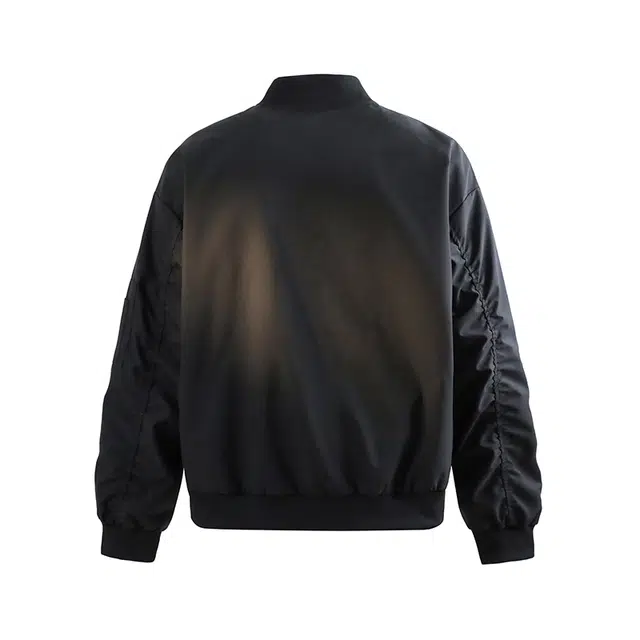 艾梵斯贝 美式复古工装潮流徽章刺绣简约设计款无性别高级感日常通勤百搭少年感高街风时尚运动休闲棒球领夹克 男女同款